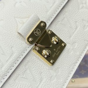 Replica Louis Vuitton Wallet On Chain Metis White - high-quality designer bag clone