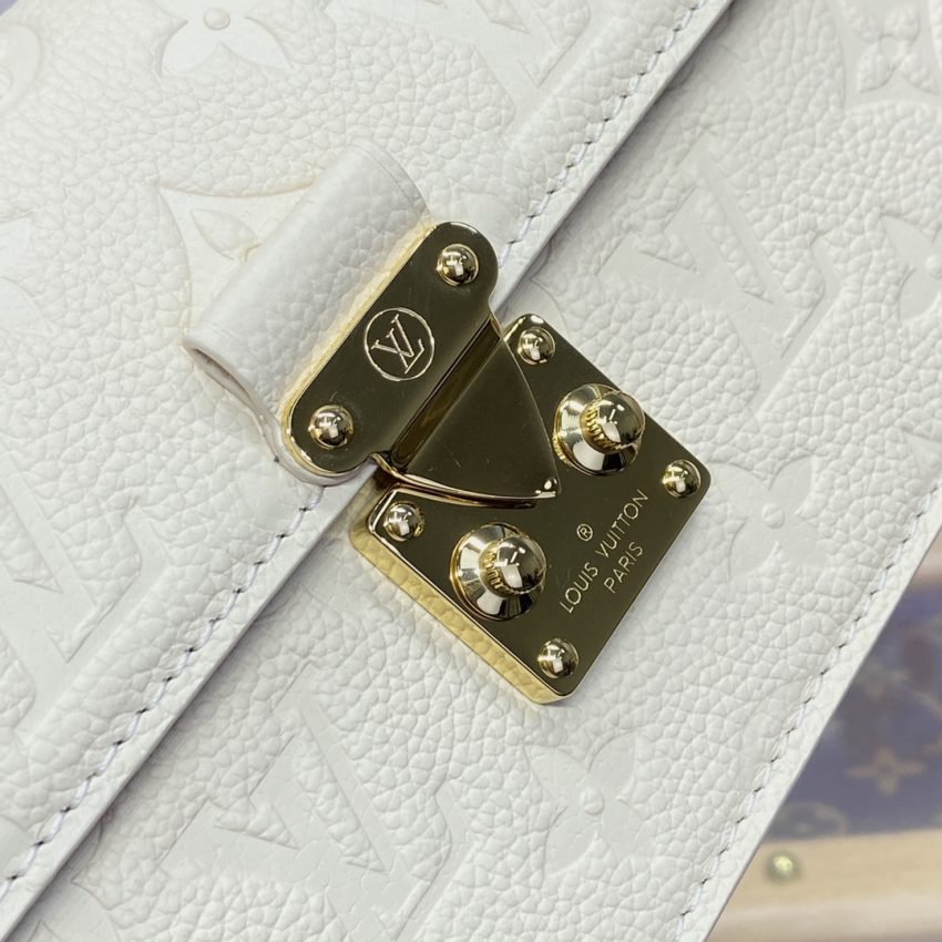 Replica Louis Vuitton Wallet On Chain Metis White - high-quality designer bag clone