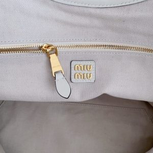 Replica Miu Miu Ivy Tote White - top-rated replica designer bag