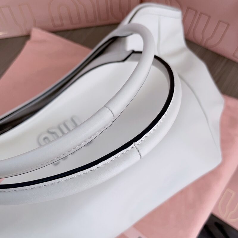 Replica Miu Miu Ivy Tote White - premium-grade designer purse dupe
