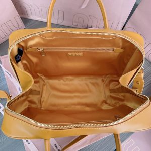 Replica Miu Miu Arcadie Light Brown - near-authentic luxury replica handbag