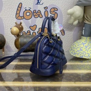 Replica Louis Vuitton Alma BB Blue - authentic-look luxury purse replica