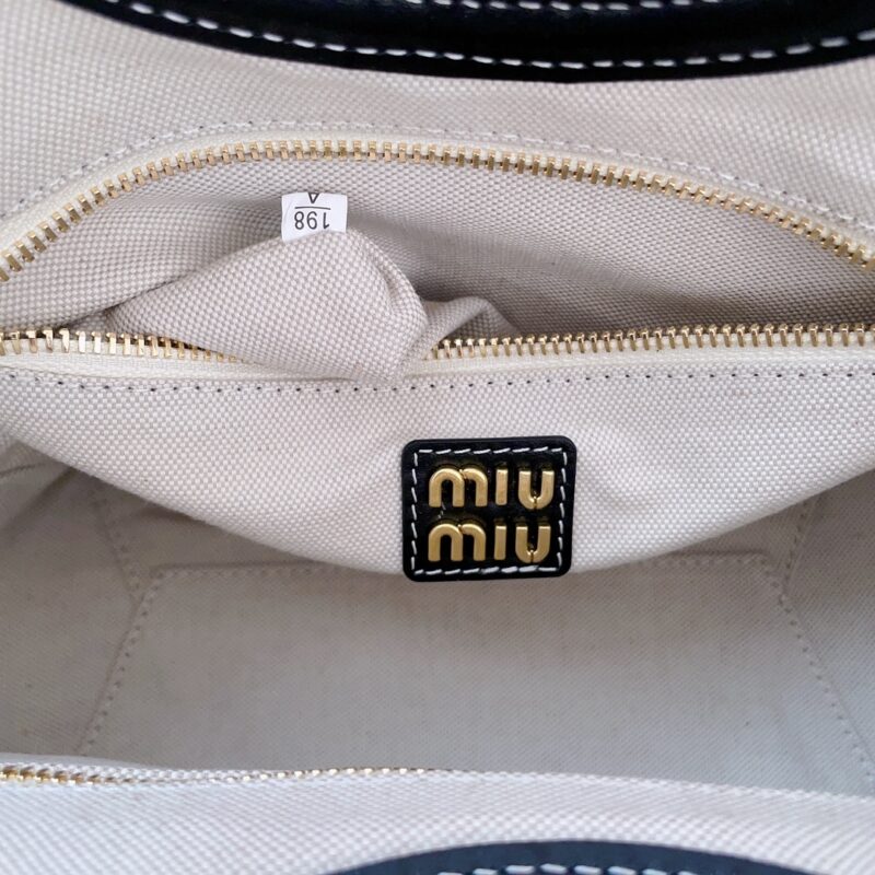 Replica Miu Miu Ivy Small Tote Black - premium-grade designer purse dupe