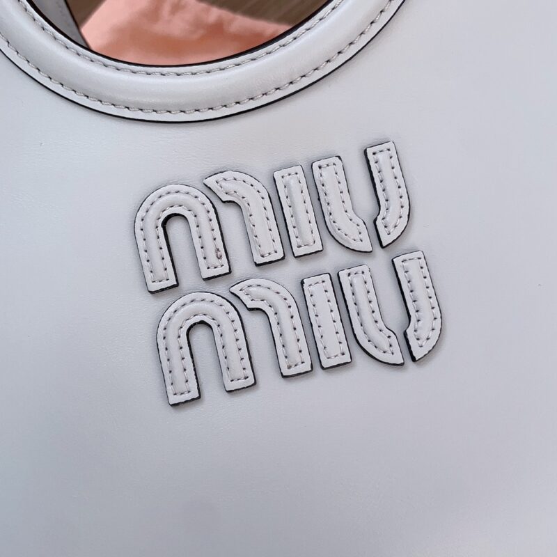 Replica Miu Miu Ivy Small Tote Grey - authentic-look luxury purse replica