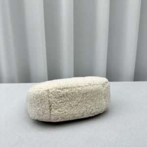 Replica Miu Miu Wander White Wool - near-authentic luxury replica handbag