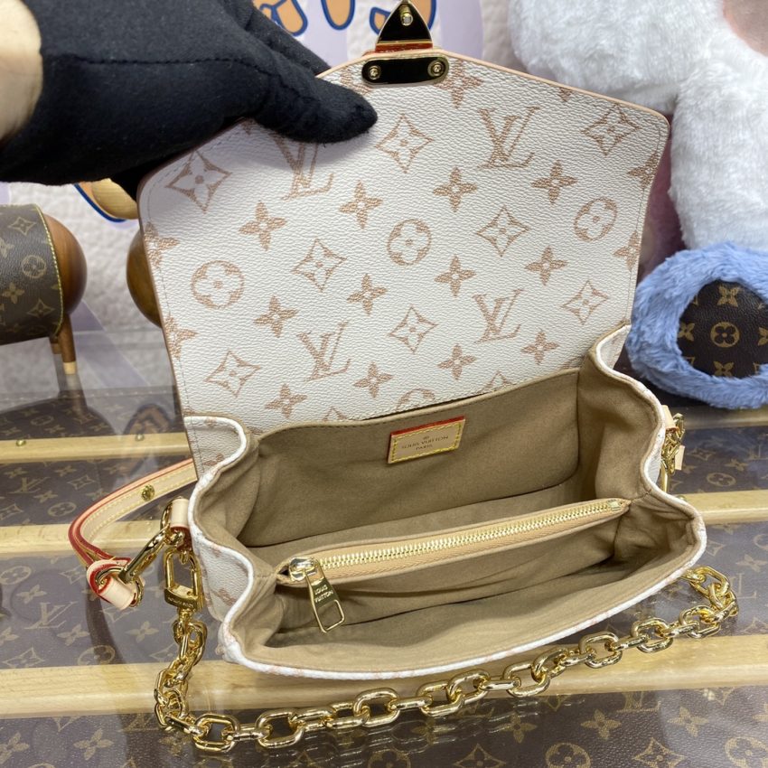Replica Louis Vuitton Pochette Metis East West Pink - realistic designer-inspired fake bag