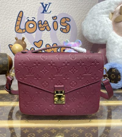 Replica Louis Vuitton Pochette Metis Bordeaux - elite superclone designer purse