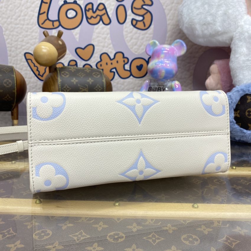 Replica LV OnTheGo PM Light Blue - 1:1 designer replica handbag