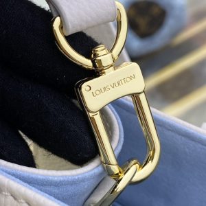 Replica LV OnTheGo PM Light Blue - best quality luxury bag dupe
