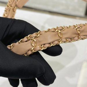 Replica CHANEL 23k Large Caramel - top-tier luxury replica shoulder bag