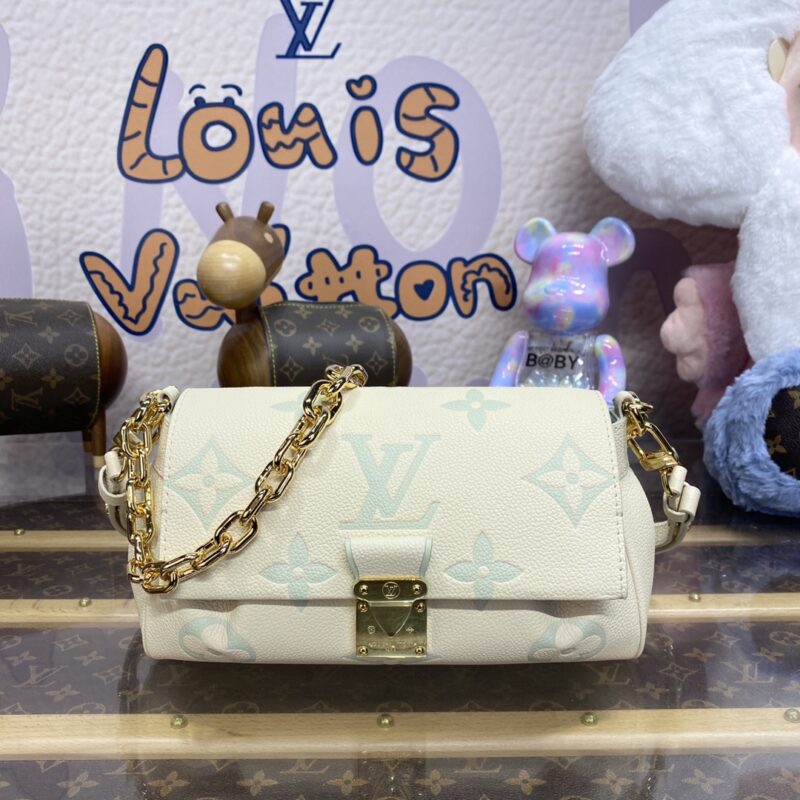 Replica Louis Vuitton Favorite White - best quality luxury bag dupe