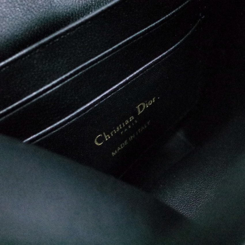 Replica Dior 30 Montaigne Amber Chain Black - high-end fake designer purse