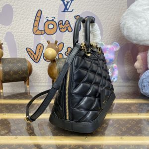 Replica Louis Vuitton Alma PM Black - ultra-realistic fake designer tote