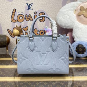 Replica LV OnTheGo PM Sky Blue - top-rated replica designer bag