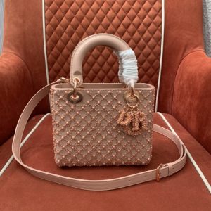 Replica Lady Dior Pink Pearl - elite superclone designer purse
