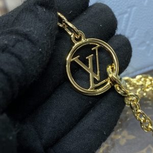 Replica Louis Vuitton Wallet On Chain Lily Sky Blue - high-quality designer bag clone