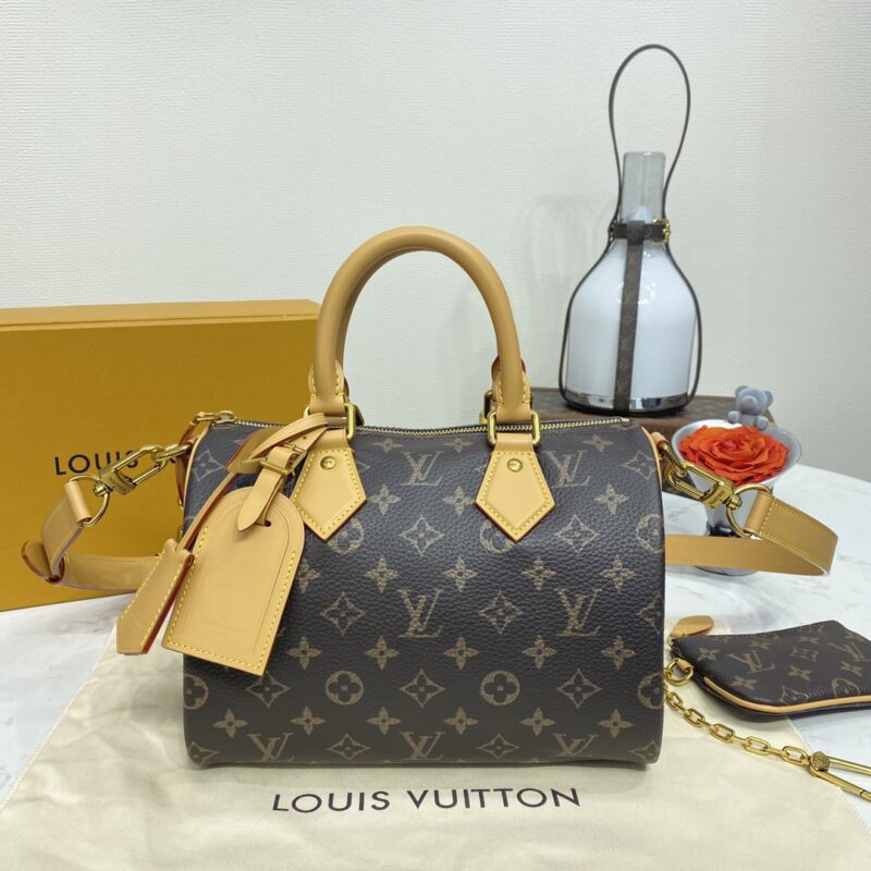 Replica Louis Vuitton Speedy P9 Bandouliere 25 Brown - realistic designer-inspired fake bag