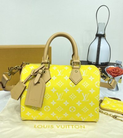Replica Louis Vuitton Speedy P9 Bandouliere 25 Yellow - top-rated replica designer bag
