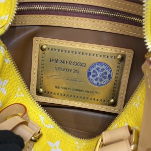 Replica Louis Vuitton Speedy P9 Bandouliere 25 Yellow - realistic designer-inspired fake bag