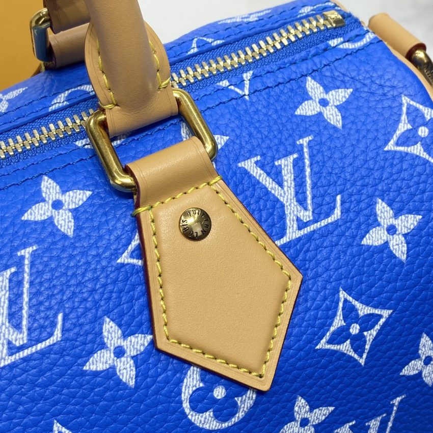 Replica Louis Vuitton Speedy P9 Bandouliere 25 Blue - authentic-look luxury purse replica