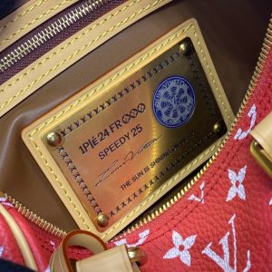 Replica Louis Vuitton Speedy P9 Bandouliere 25 Red - premium-grade designer purse dupe