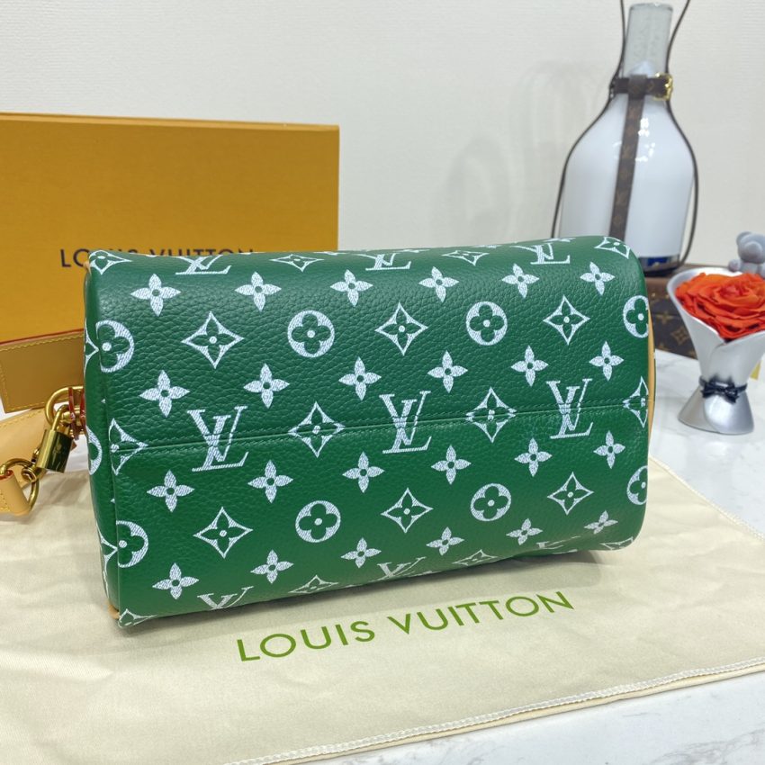 Replica Louis Vuitton Speedy P9 Bandouliere 25 Green - high-end fake designer purse