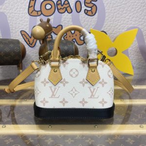 Replica Louis Vuitton Alma Nano White - near-authentic luxury replica handbag
