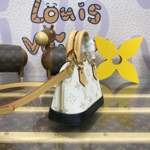 Replica Louis Vuitton Alma Nano White - high-quality designer bag clone