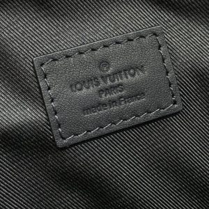 Replica Louis Vuitton Avenue Backpack Black Grid - realistic designer-inspired fake bag