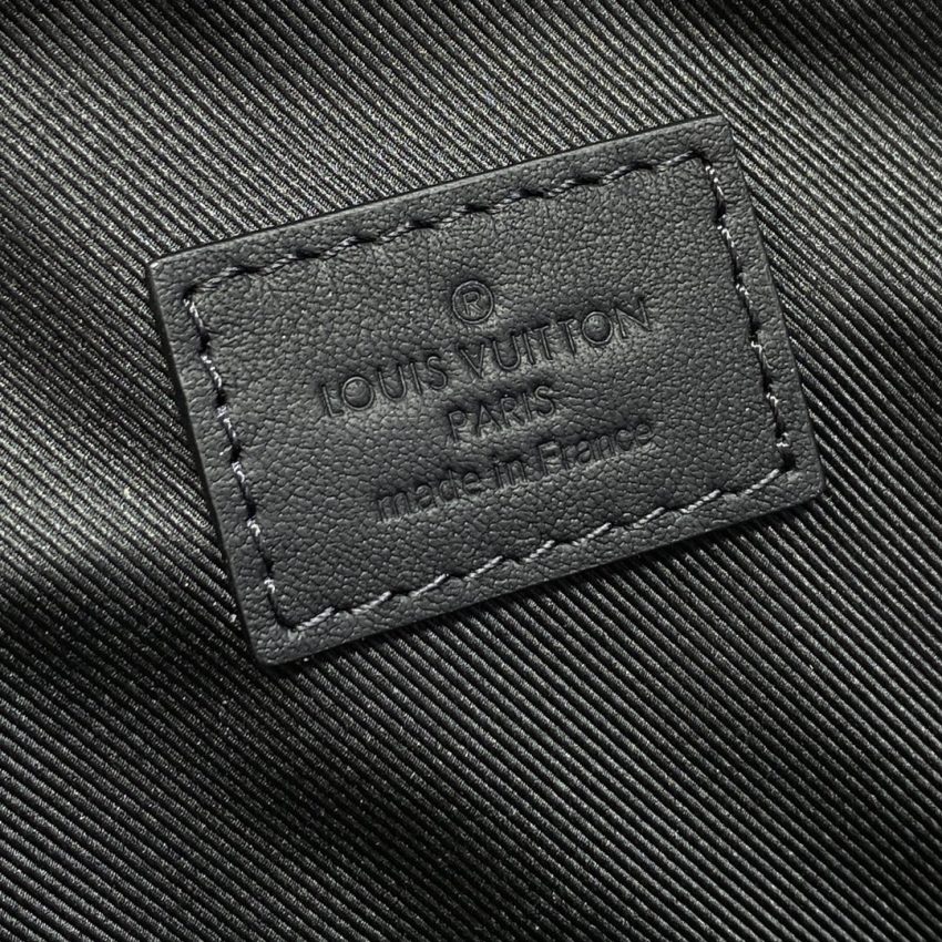 Replica Louis Vuitton Avenue Backpack Black Grid - realistic designer-inspired fake bag