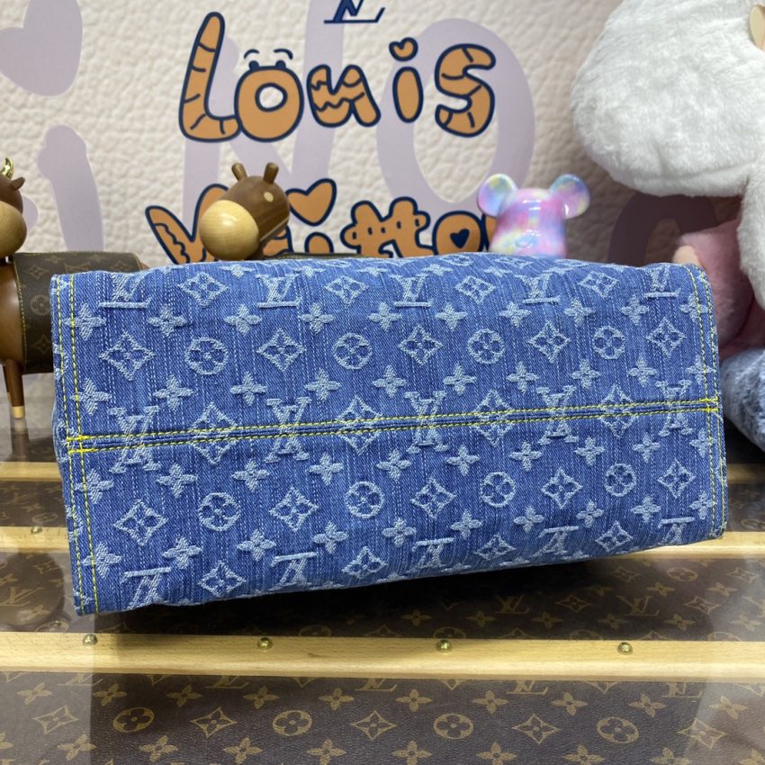 Replica LV OnTheGo Denim - realistic designer-inspired fake bag