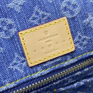 Replica Louis Vuitton Carry All MM Denim - premium 1:1 fake handbag model