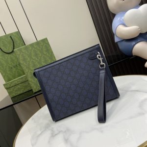 Replica Gucci Ophidia Clutch Black - premium-grade designer purse dupe