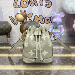 Replica Louis Vuitton Nano Noe Beige - realistic designer-inspired fake bag