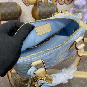 Replica Louis Vuitton Alma BB Light Blue - top-rated replica designer bag
