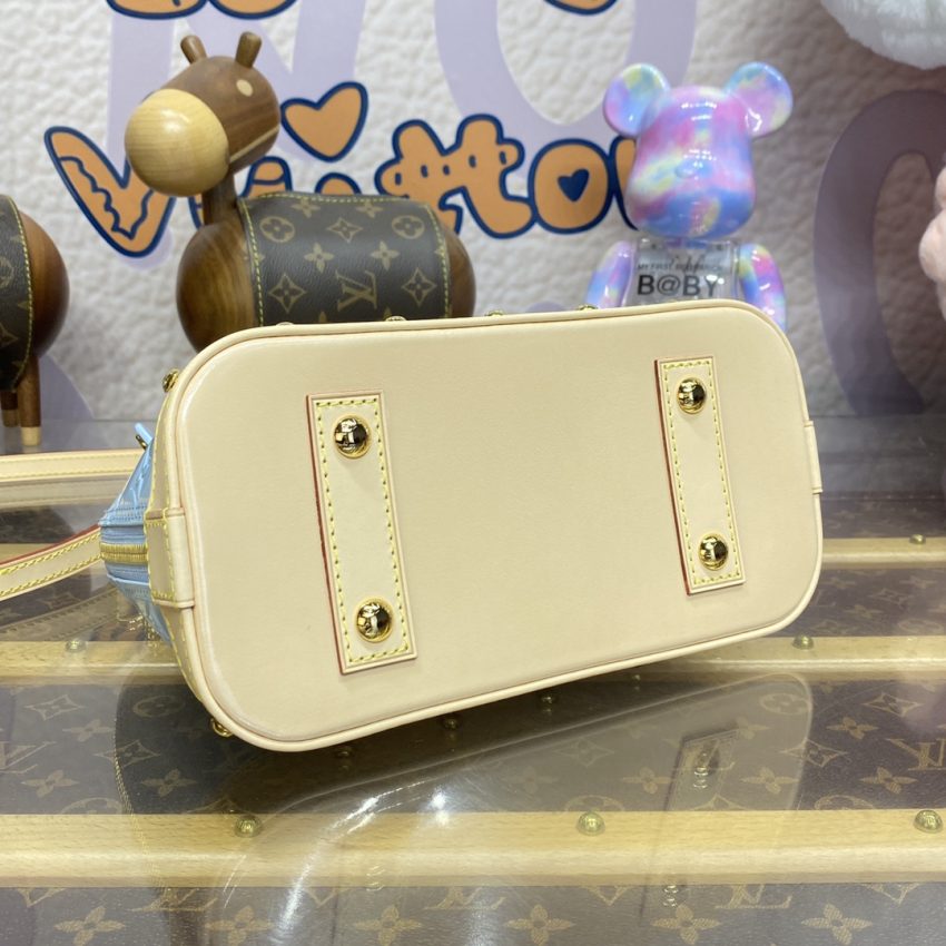 Replica Louis Vuitton Alma BB Light Blue - best quality luxury bag dupe