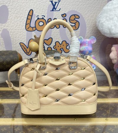 Replica Louis Vuitton Alma BB Nude Pink - high-accuracy replica luxury purse