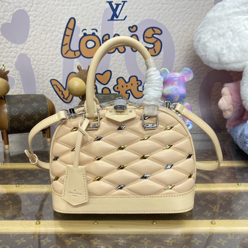 Replica Louis Vuitton Alma BB Nude Pink - high-accuracy replica luxury purse