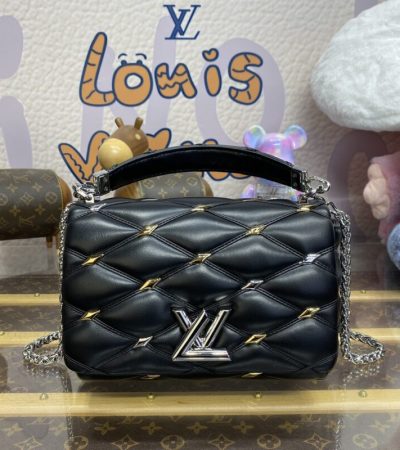 Replica Louis Vuitton Go-14 Black - premium-grade designer purse dupe