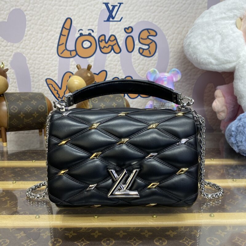 Replica Louis Vuitton Go-14 Black - premium-grade designer purse dupe
