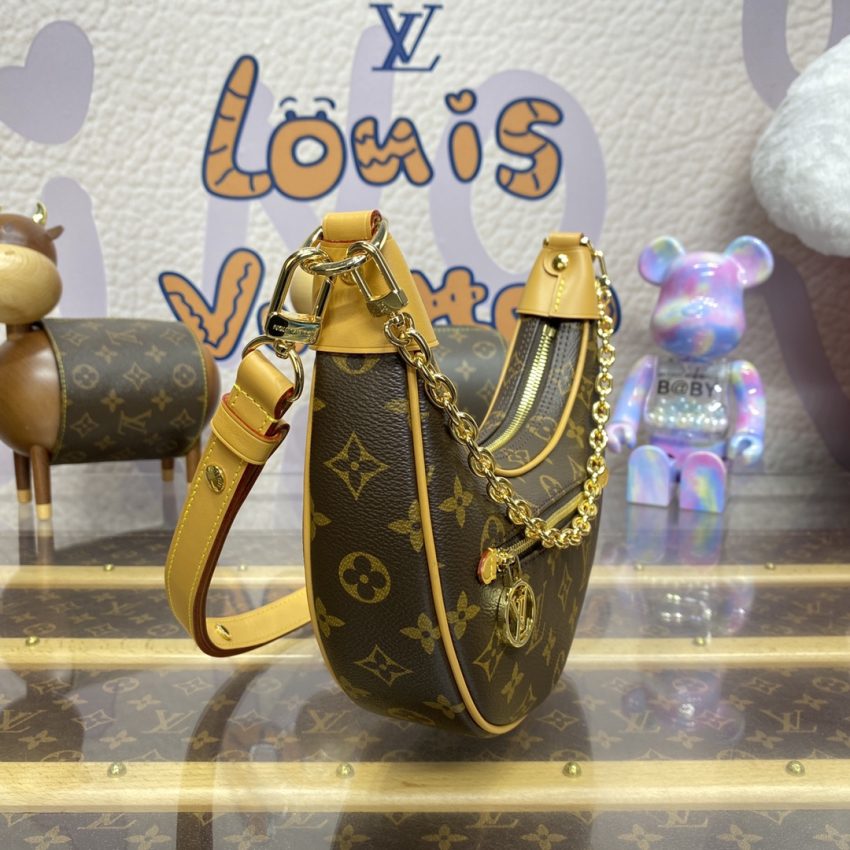 Replica Louis Vuitton Loop Brown - high-end fake designer purse