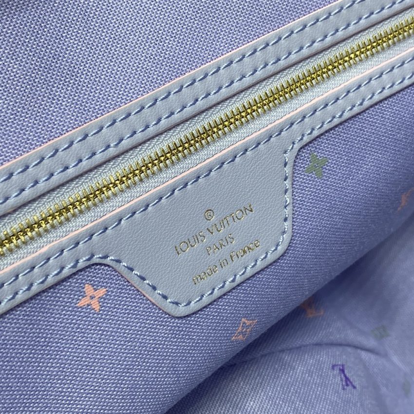 Replica Louis Vuitton Neverfull MM Purple - ultra-realistic fake designer tote
