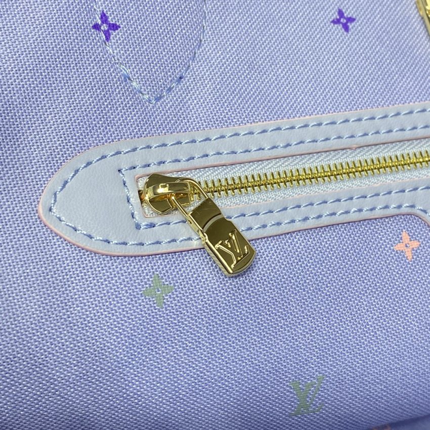 Replica Louis Vuitton Neverfull MM Purple - authentic-look luxury purse replica