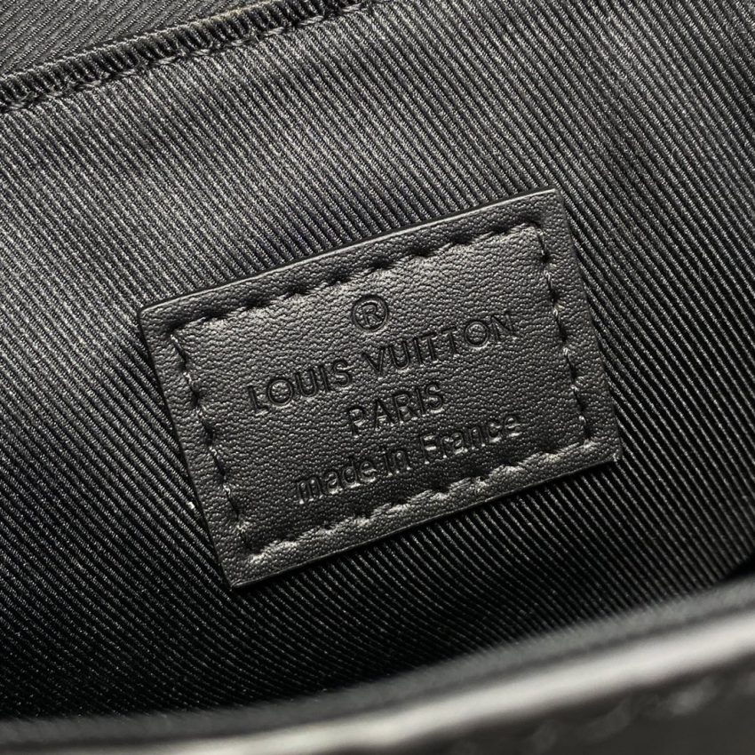 Replica Louis Vuitton Nano Steamer Black - premium 1:1 fake handbag model