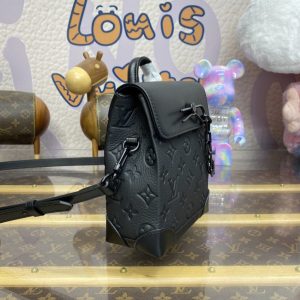 Replica Louis Vuitton Nano Steamer Black - top-rated replica designer bag