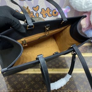 Replica LV OnTheGo Black - high-accuracy replica luxury purse