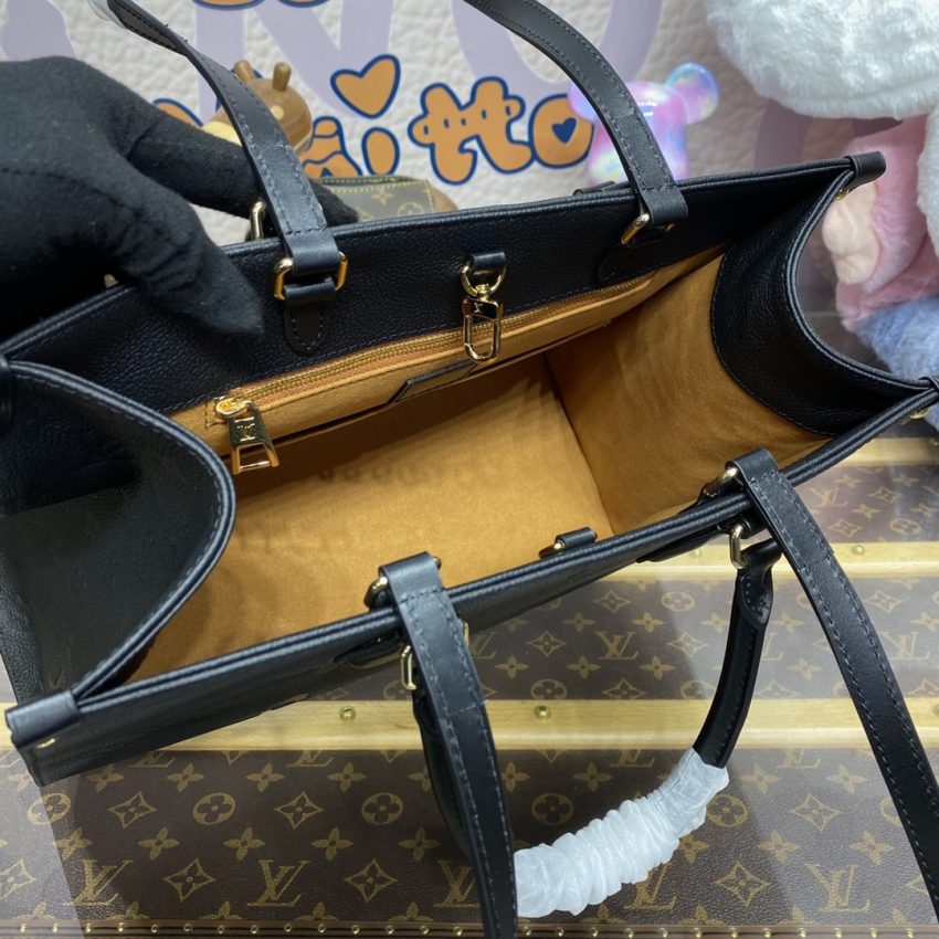 Replica LV OnTheGo Black - high-accuracy replica luxury purse