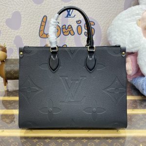 Replica LV OnTheGo Black - high-quality designer bag clone