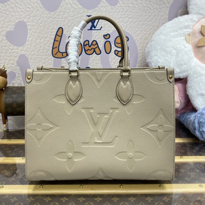 Replica LV OnTheGo Beige - high-accuracy replica luxury purse