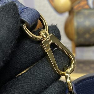 Replica Louis Vuitton On My Side Dark Blue - realistic designer-inspired fake bag